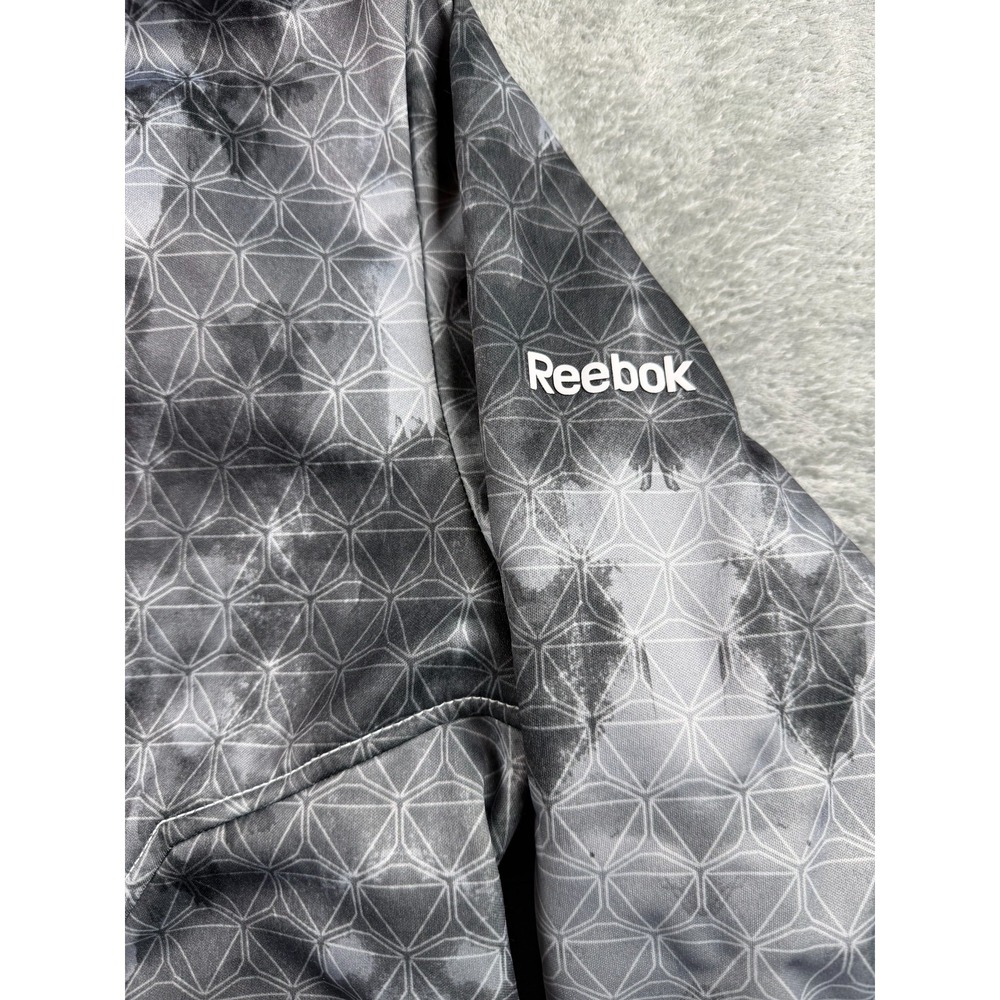 New Orleans Saints Hoodie Mens 2XL Reebok On Field Gray Full Zip NFL - Picture 4 of 11